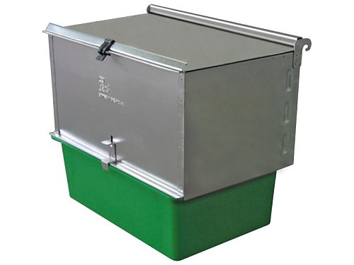 OUTDOOR CRADLE NEST BOX WITH GREEN TRAY