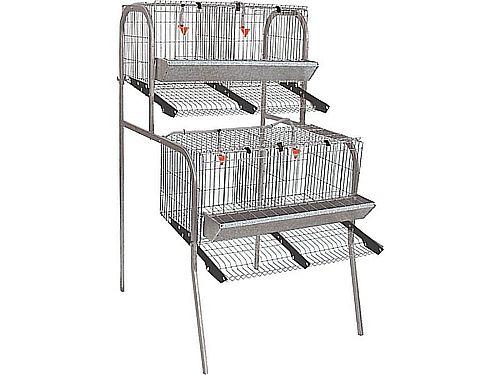 2 LEVEL HEN CAGE 